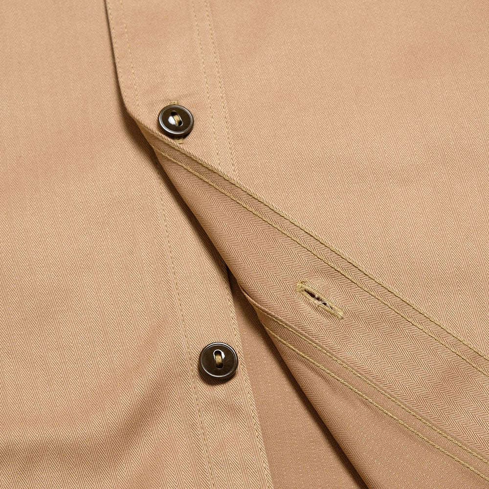 Buzz Rickson's - HERRINGBONE WORK SHIRTS - SHORT SLEEVE - BR39530