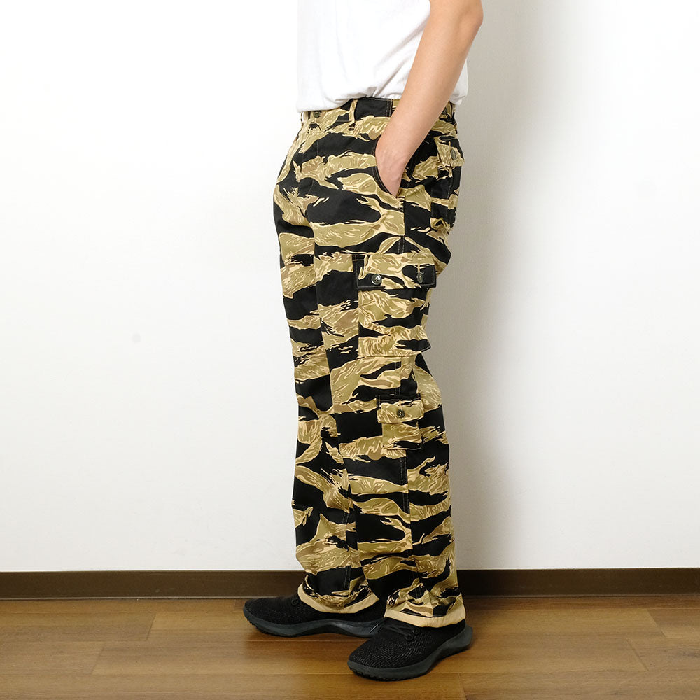 BUZZ RICKSON'S - GOLD TIGER STRIPE TROUSERS SHORT LENGTH - BR42502