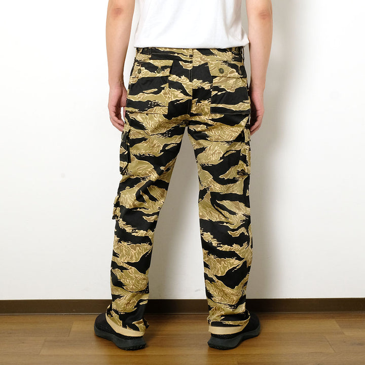 BUZZ RICKSON'S - GOLD TIGER STRIPE TROUSERS SHORT LENGTH - BR42502