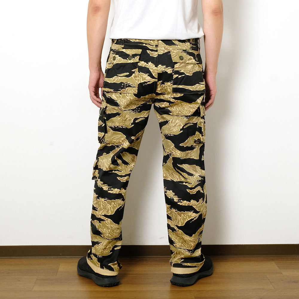 BUZZ RICKSON'S - GOLD TIGER STRIPE TROUSERS SHORT LENGTH