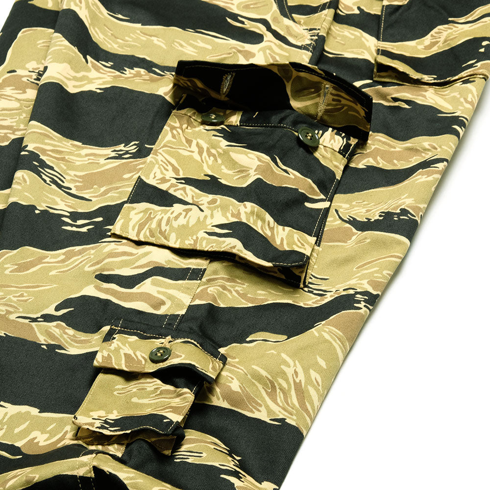 BUZZ RICKSON'S - GOLD TIGER STRIPE TROUSERS SHORT LENGTH - BR42502
