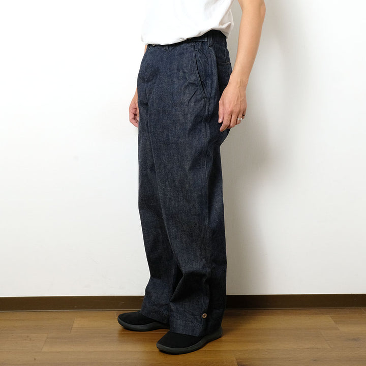 BUZZ RICKSON'S - TROUSERS, FIELD, Type M-1943 - DENIM CIVILIAN MODEL - BR42596