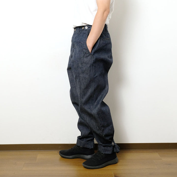 BUZZ RICKSON'S - TROUSERS, FIELD, Type M-1943 - DENIM CIVILIAN MODEL - BR42596