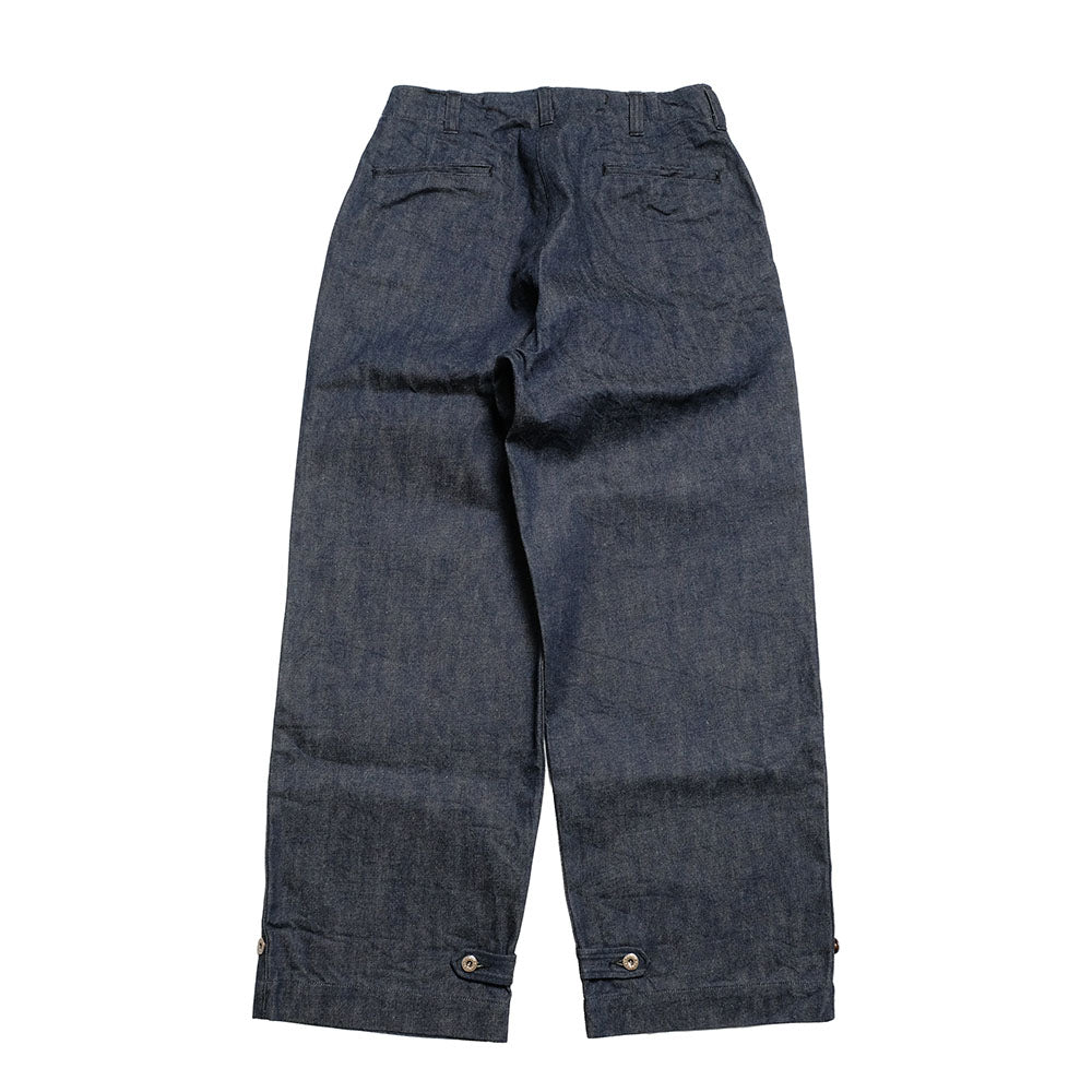 BUZZ RICKSON'S - TROUSERS, FIELD, Type M-1943 - DENIM CIVILIAN MODEL - BR42596