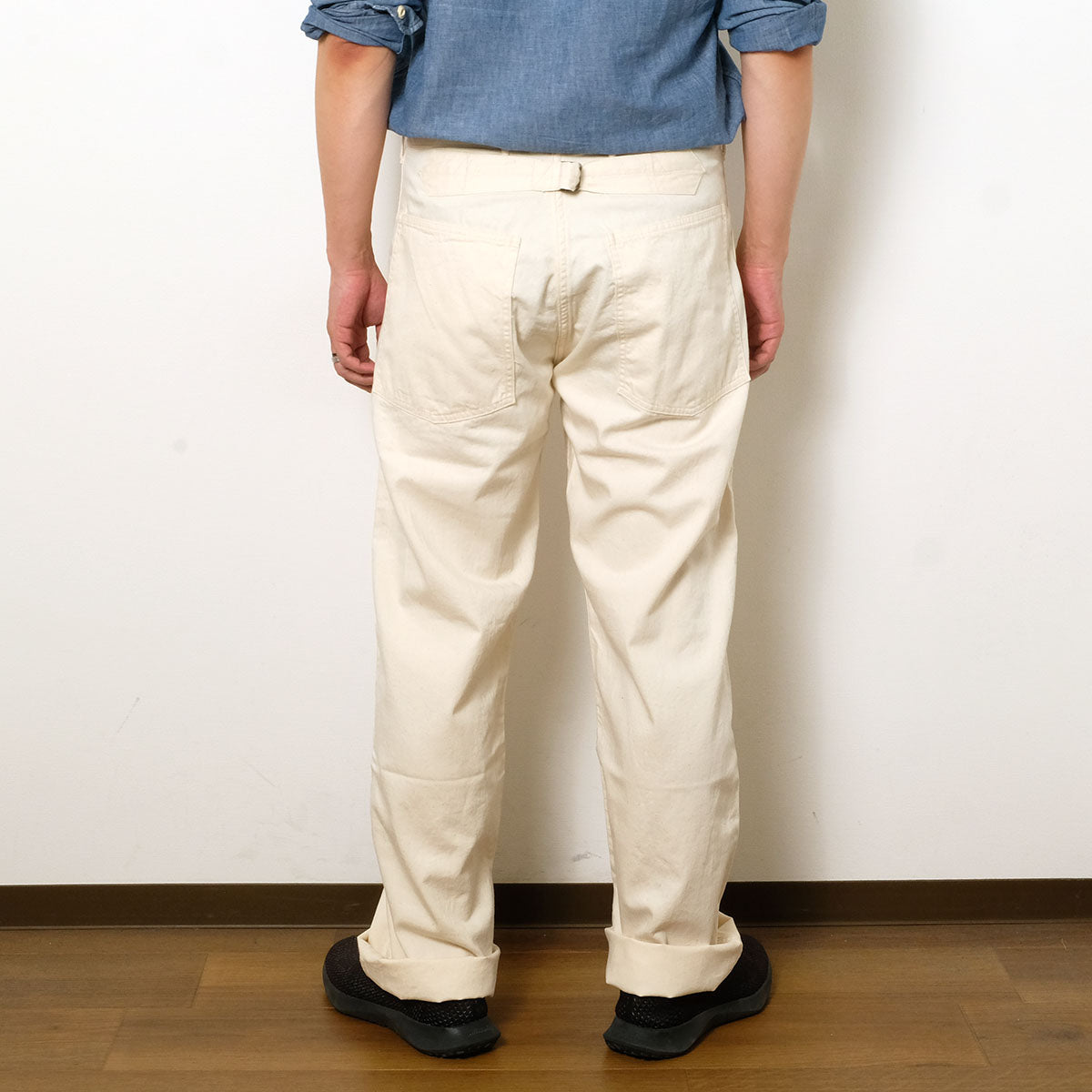 BUZZ RICKSON'S - TROUSERS, WORKING, WHITE TWILL - BR42635 – HINOYA