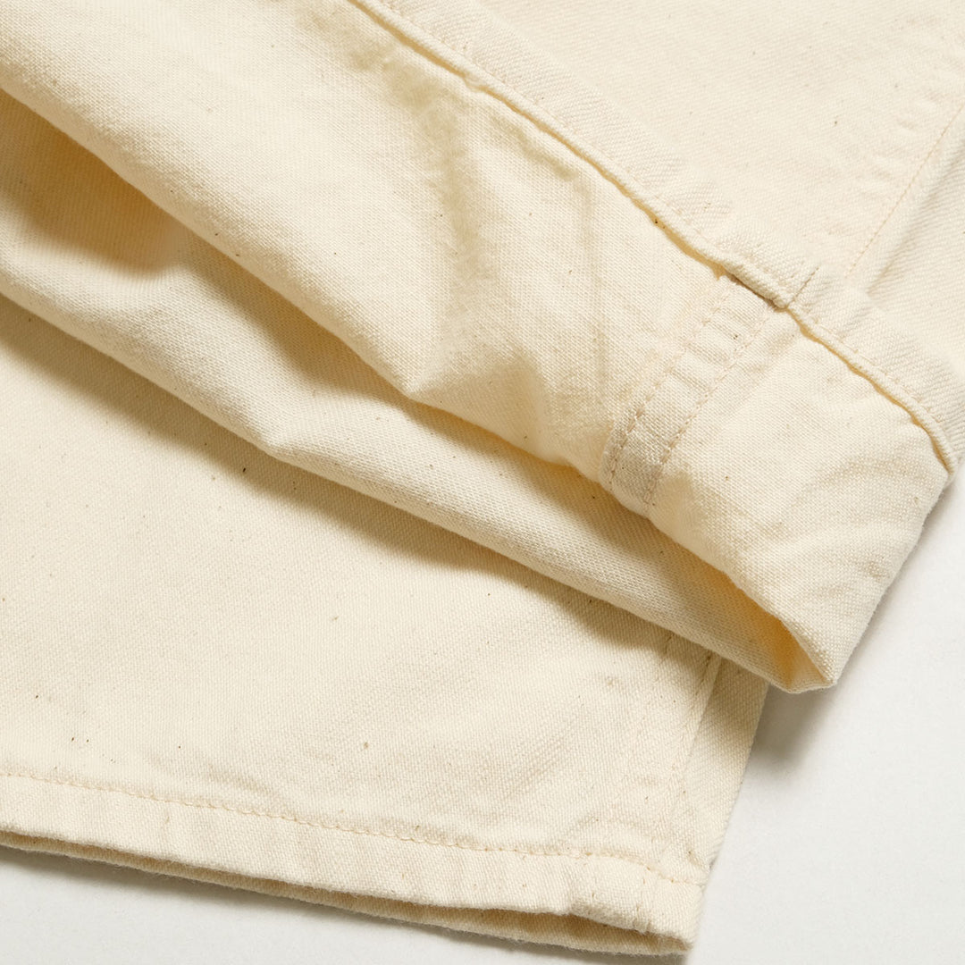 BUZZ RICKSON'S - TROUSERS, WORKING, WHITE TWILL - BR42635