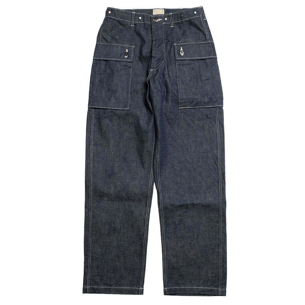 BUZZ RICKSON'S - U.S. MARINE CORPS M-1944 DENIM CIV. PANTS SHORT