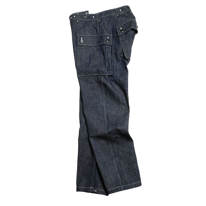 BUZZ RICKSON'S - U.S. MARINE CORPS M-1944 DENIM CIV. PANTS SHORT LENGTH - BR42637
