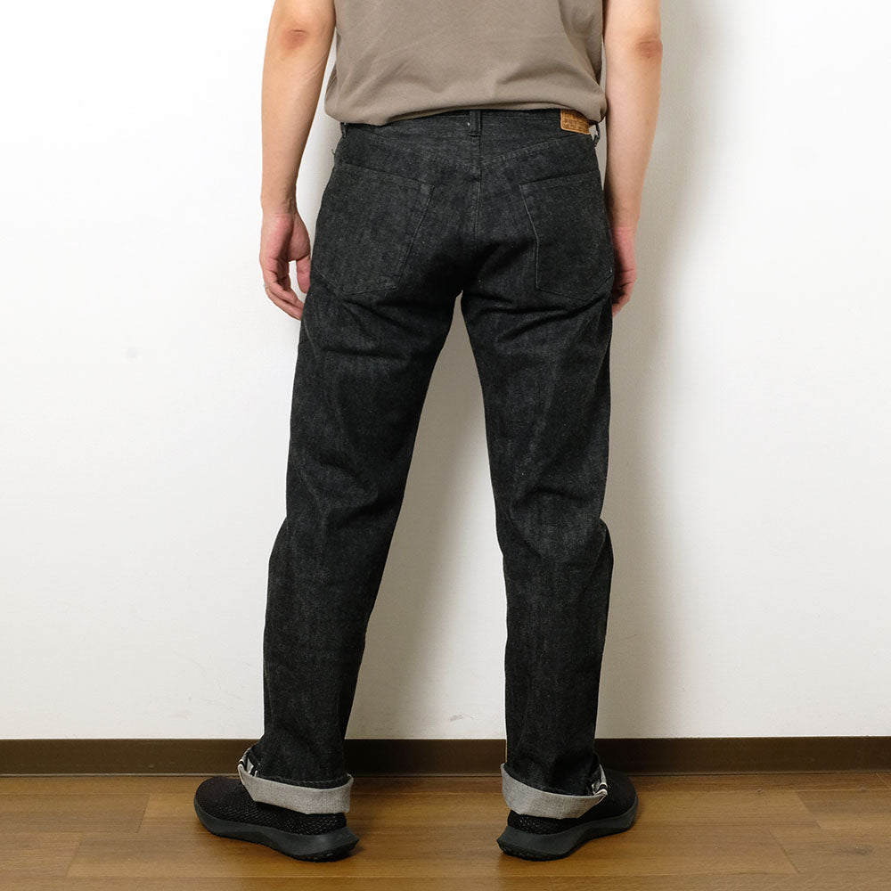 BUZZ RICKSON'S - WILLIAM GIBSON COLLECTION - WORLD WAR II BLACK DENIM WAIST OVERALLS - BR43042