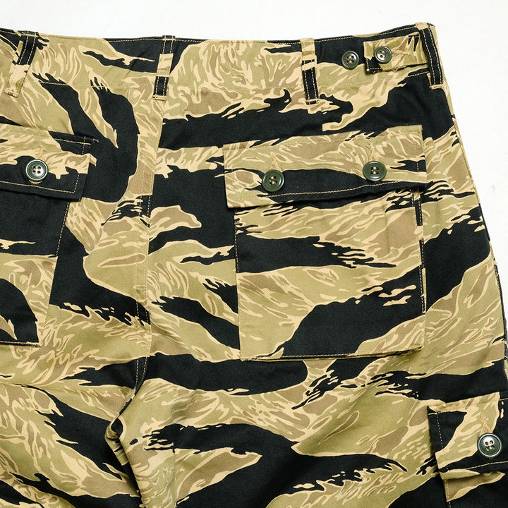 BUZZ RICKSON'S - GOLD TIGER PATTERNS SHORTS - BR51904