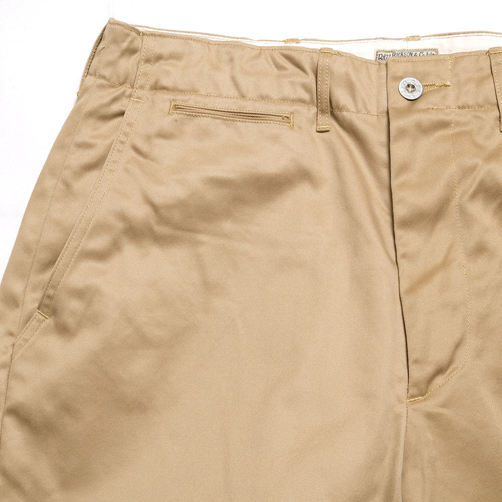 BUZZ RICKSON'S - EARLY MILITARY CHINOS (MOD.) 1945 MODEL SHORTS - BR52381