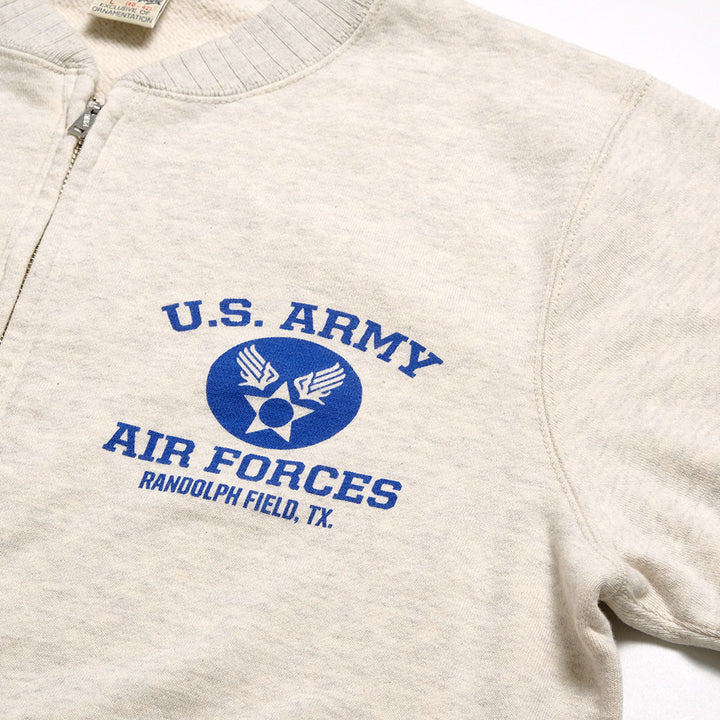 BUZZ RICKSON'S - FULL ZIP SWEATSHIRT - U.S. ARMY AIR FORCES - BR65601