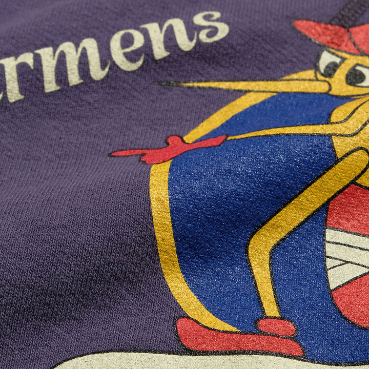 BUZZ RICKSON'S - SET-IN CREW SWEATSHIRT - AIRMENS MOSQUITO CLUB - BR69632