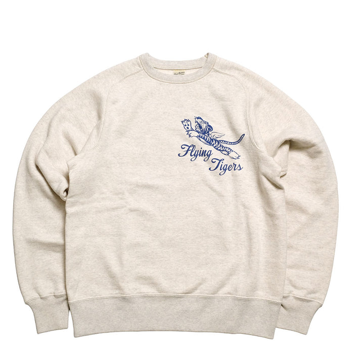 BUZZ RICKSON'S - FREEDOM SLEEVE SWEATSHIRT - FLYING TIGERS - BR69636