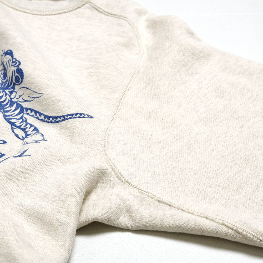 BUZZ RICKSON'S - FREEDOM SLEEVE SWEATSHIRT - FLYING TIGERS - BR69636