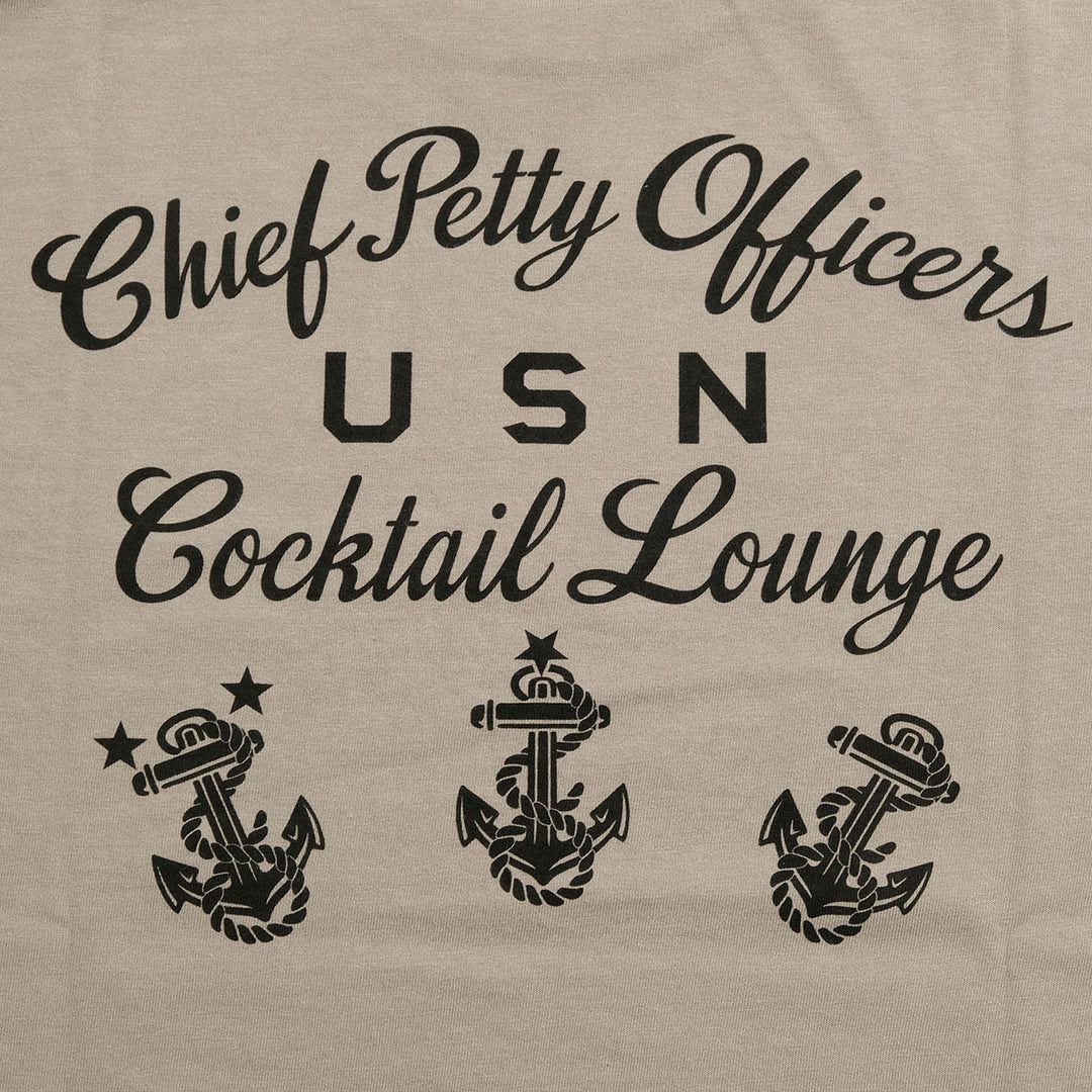 BUZZ RICKSON'S - S/S T-SHIRT - U.S.N. COCKTAIL LOUNGE - BR79706