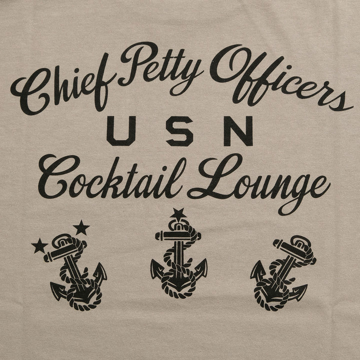 BUZZ RICKSON'S - S/S T-SHIRT - U.S.N. COCKTAIL LOUNGE - BR79706