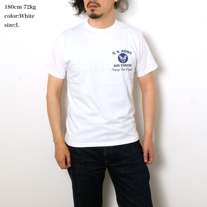BUZZ RICKSON'S - S/S T-SHIRT - MADAM SHOO SHOO - BR79708