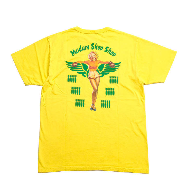 BUZZ RICKSON'S - S/S T-SHIRT - MADAM SHOO SHOO - BR79708