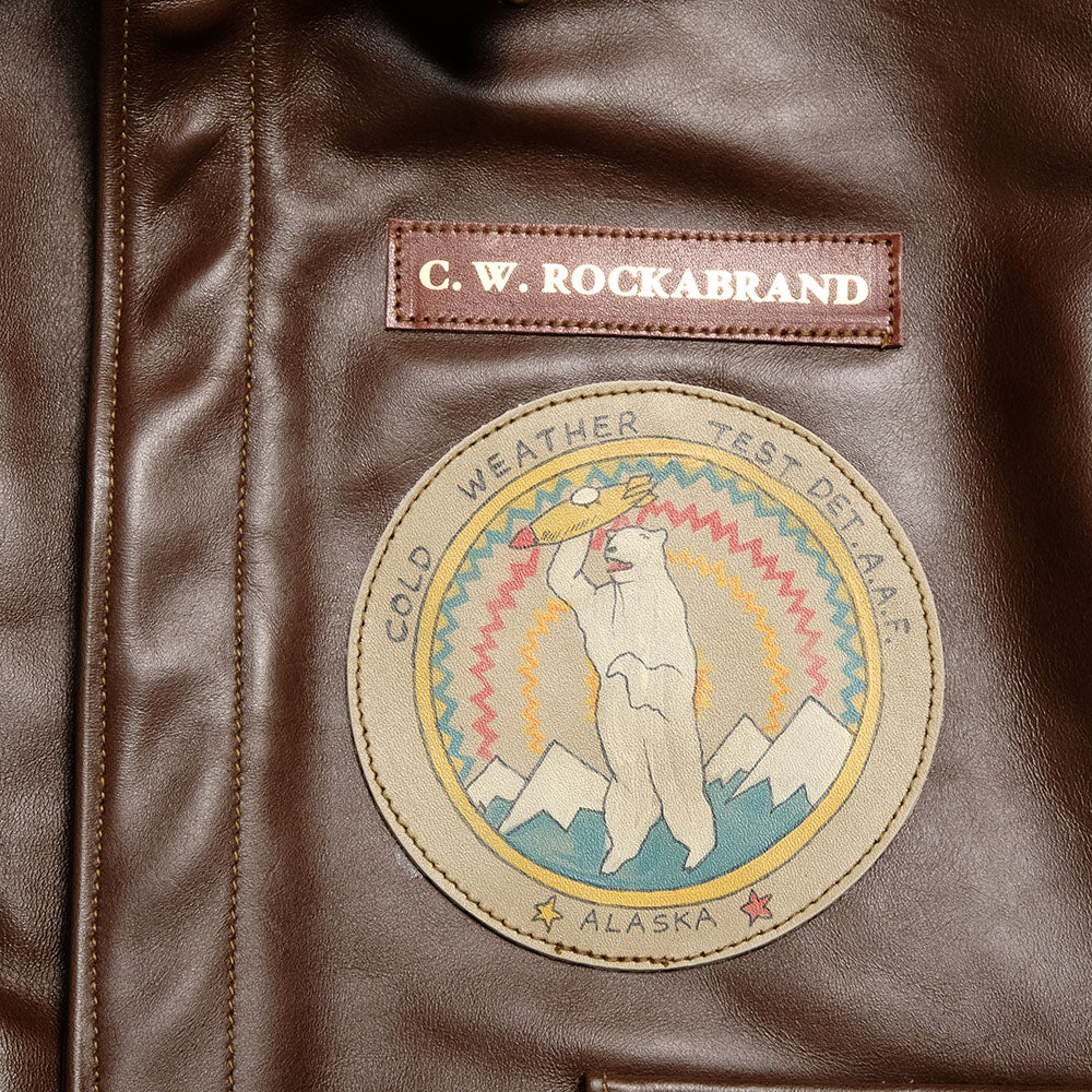 BUZZ RICKSON'S - Type A-2 - BUZZ RICKSON MFG.CORP. - COLD WEATHER TESTING DET. - IN ALASKA - BR80667