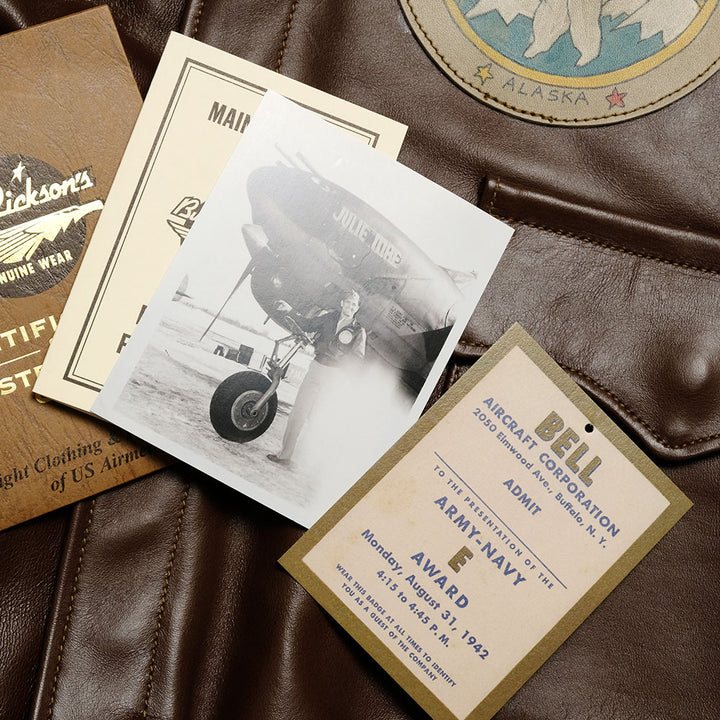 BUZZ RICKSON'S - Type A-2 - BUZZ RICKSON MFG.CORP. - COLD WEATHER TESTING DET. - IN ALASKA - BR80667