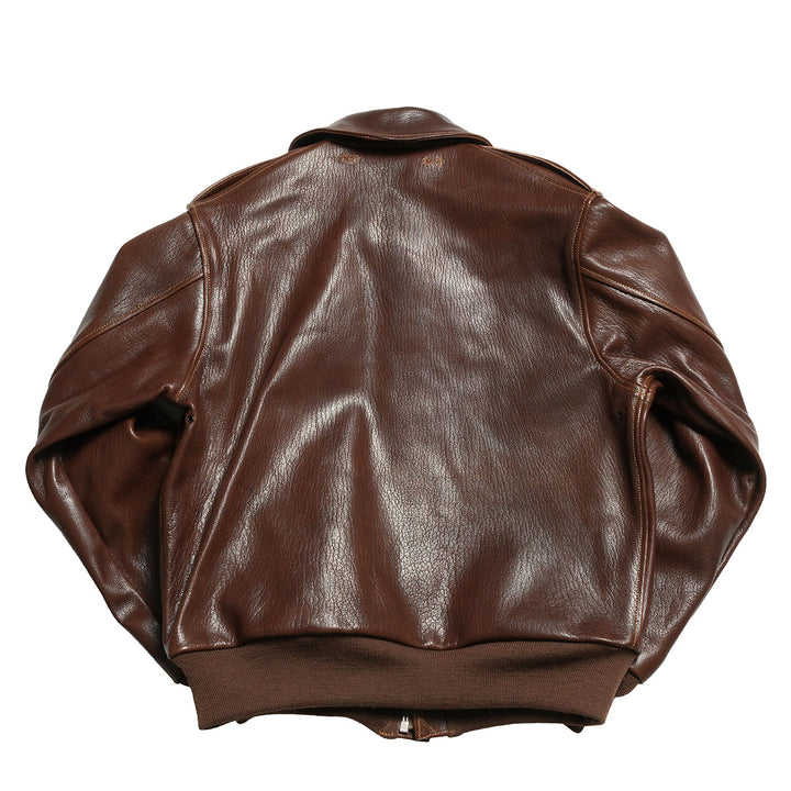 BUZZ RICKSON'S - Type A-2 - BUZZ RICKSON CLOTHING CO. - CONTRACT No.18091 GOAT SKIN - BR80686