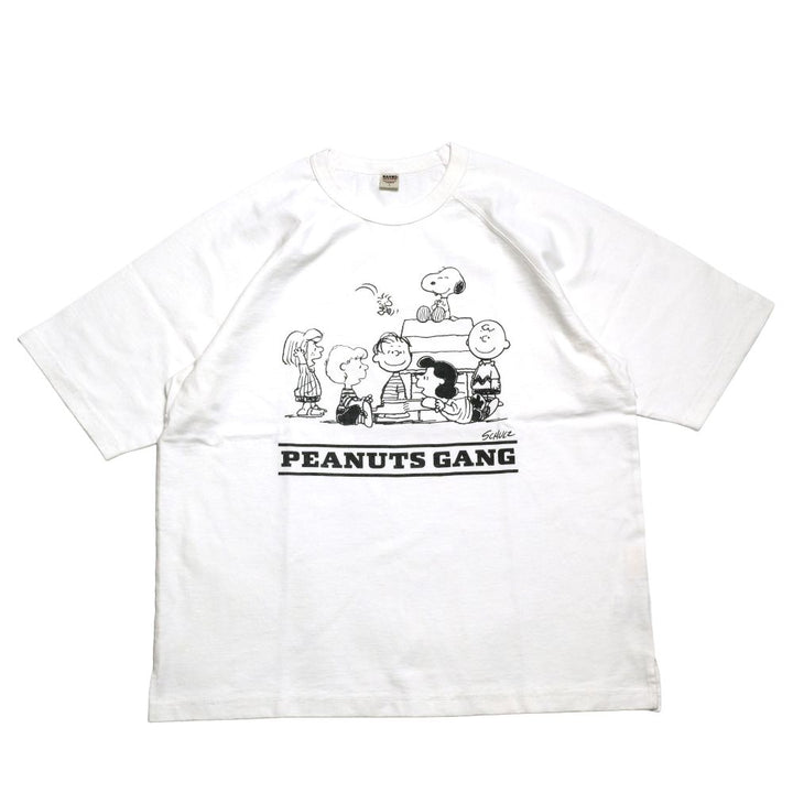 BARNS - HEAVY WEIGHT S/S PRINT T-SHIRT - PEANUTS GANG - BR-25267