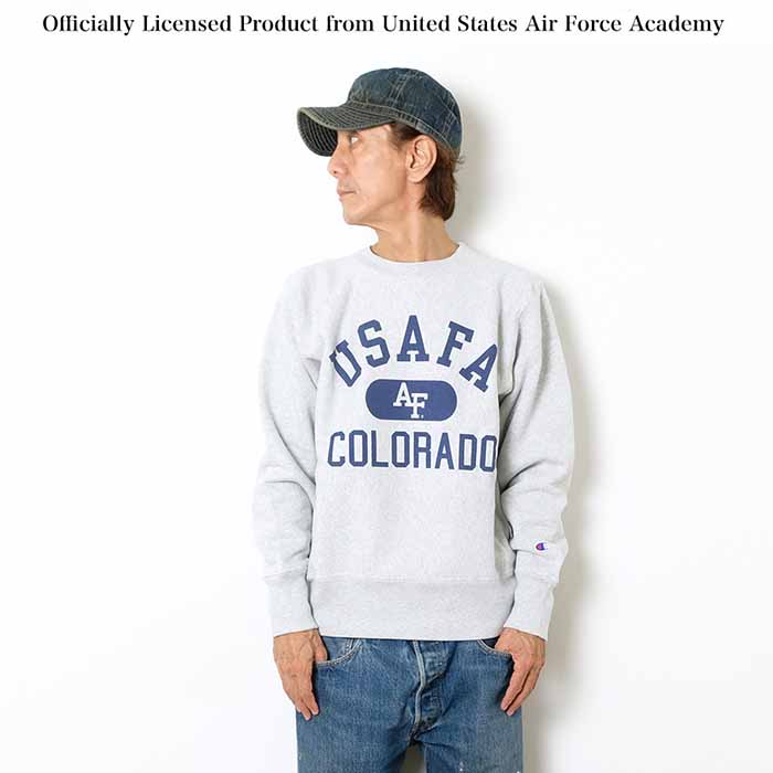 Champion - REVERSE WEAVE CREW NECK SWEATSHIRT - USAFA - C3-A023