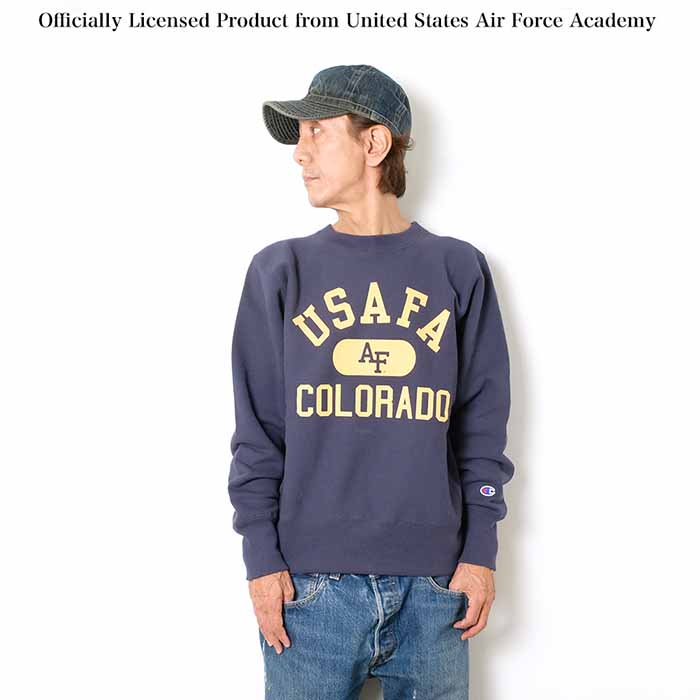 Champion - REVERSE WEAVE CREW NECK SWEATSHIRT - USAFA - C3-A023