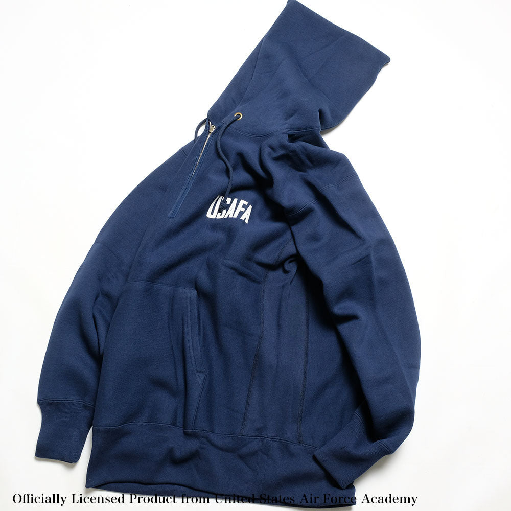 Champion - REVERSE WEAVE HALF ZIP HOODED SWEATSHIRT - USAFA - C3-A119