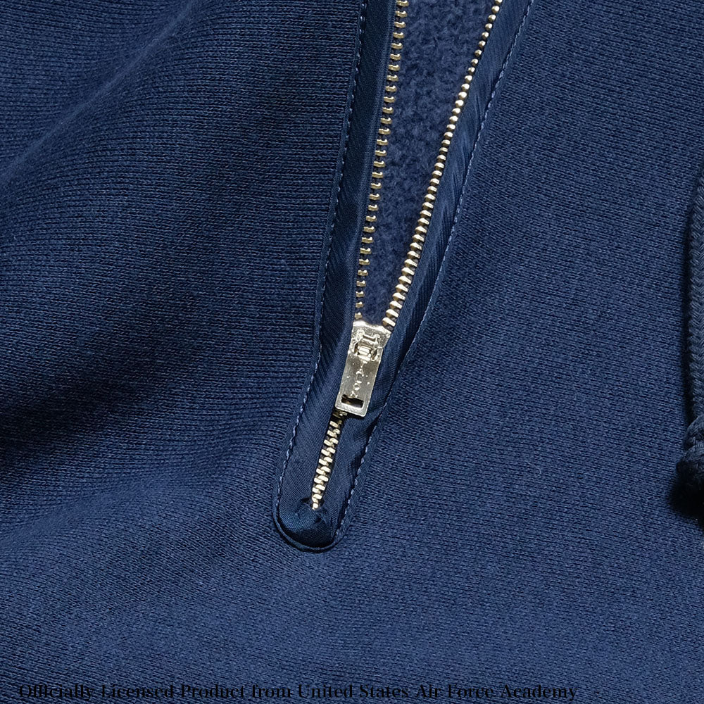 Champion - REVERSE WEAVE HALF ZIP HOODED SWEATSHIRT - USAFA - C3-A119