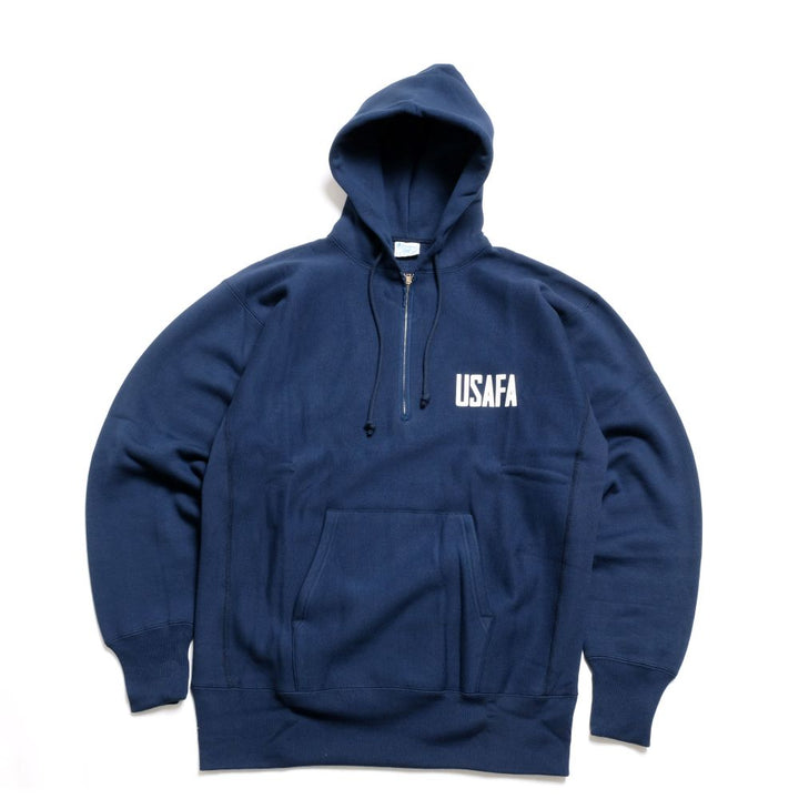Champion - REVERSE WEAVE HALF ZIP HOODED SWEATSHIRT - USAFA - C3-A119
