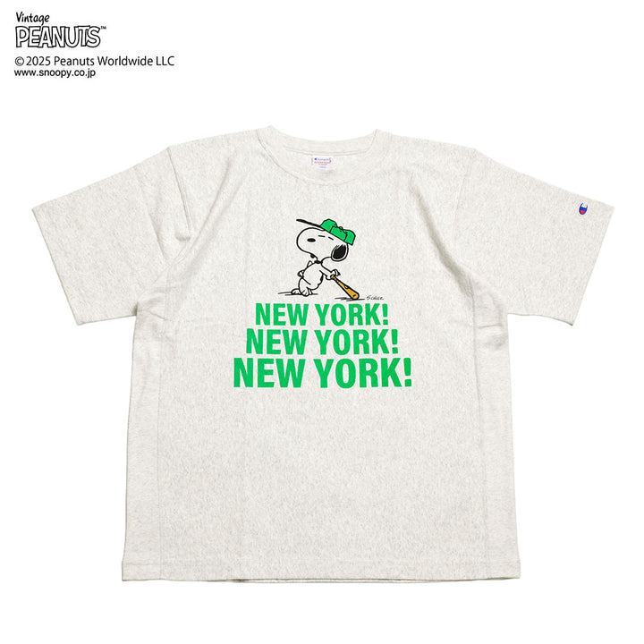 Champion - REVERSE WEAVE S/S T-SHIRT - New York - C3-B352