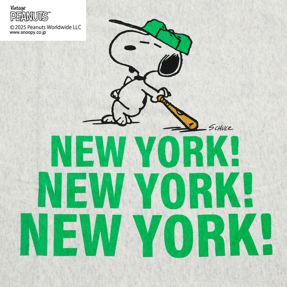 Champion - REVERSE WEAVE S/S T-SHIRT - PEANUTS - New York - C3-B352