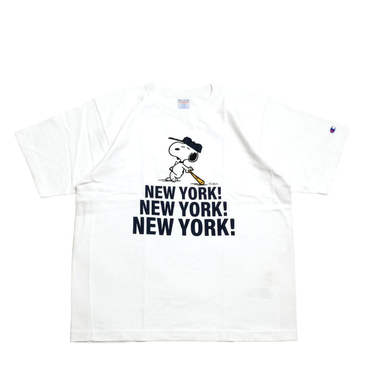 Champion - REVERSE WEAVE S/S T-SHIRT - New York - C3-B352