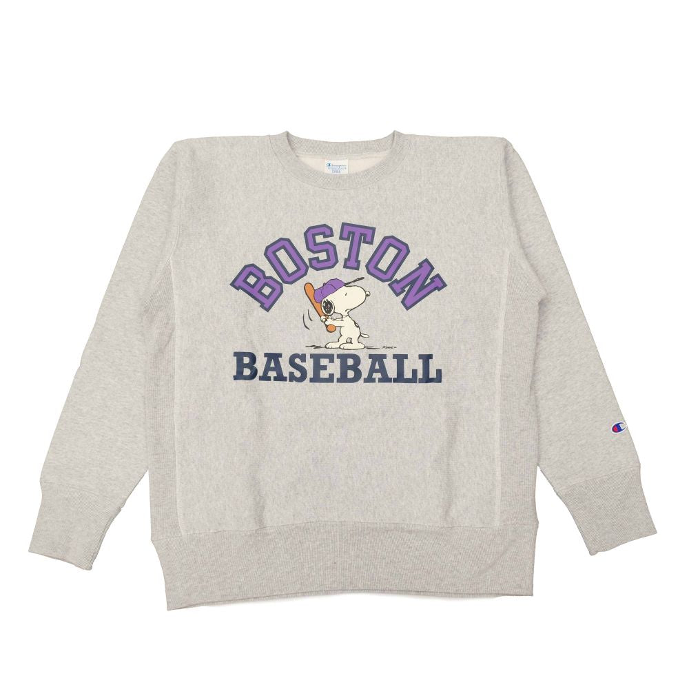 Champion - REVERSE WEAVE CREW NECK SWEATSHIRT - BOSTON - C3-C040