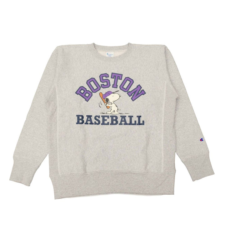 Champion - REVERSE WEAVE CREW NECK SWEATSHIRT - BOSTON - C3-C040