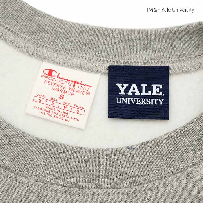 Champion - REVERS WEAVE CREW NECK SWEATSHIRT - YALE - C5