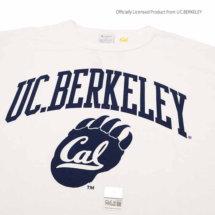 Champion - Made in U.S.A. T1011 - LONG SLEEVE T-SHIRT - UC BERKELEY - C5-C404