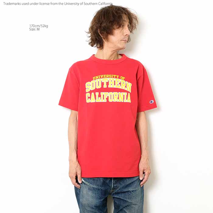 Champion - Made in U.S.A. T-1011 T-SHIRT - USC - C5-Z303