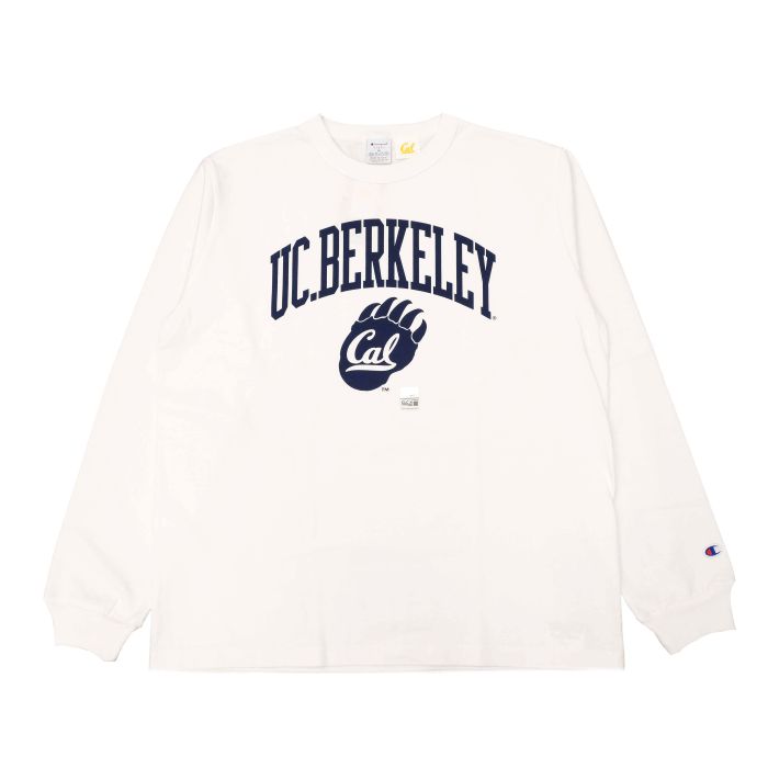 Champion - Made in U.S.A. T1011 - LONG SLEEVE T-SHIRT - UC BERKELEY - C5-C404