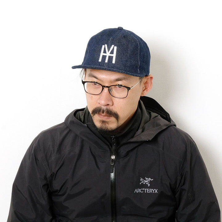 Cooperstown Ball Cap - HINOYA EXCLUSIVE - 1940's Cap - 12oz Denim - HY - CO-HYSP25
