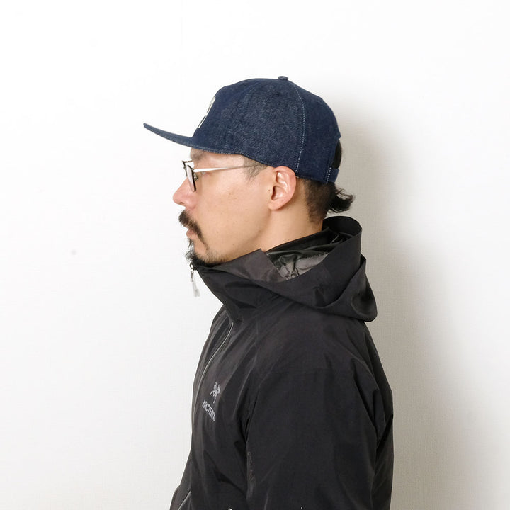 Cooperstown Ball Cap - HINOYA EXCLUSIVE - 1940's Cap - 12oz Denim - HY - CO-HYSP25