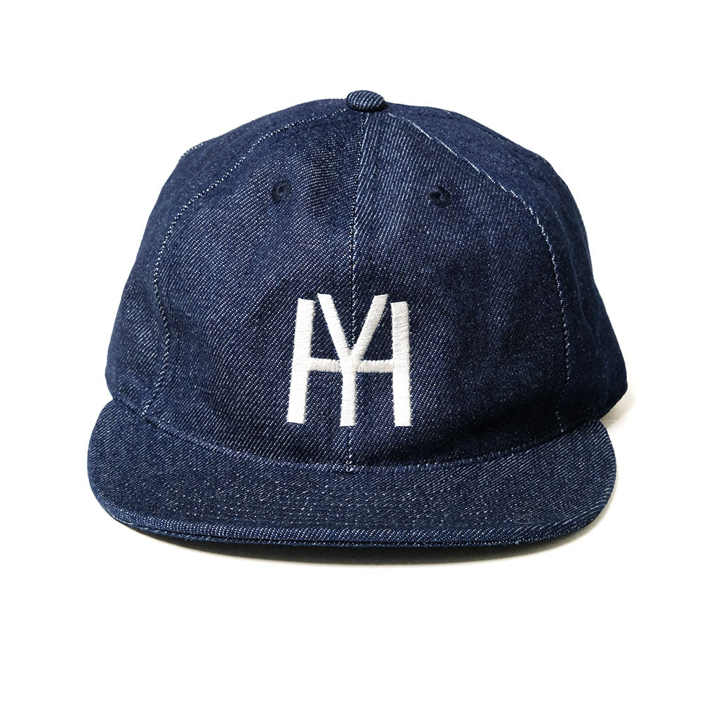 Cooperstown Ball Cap - HINOYA EXCLUSIVE - 1940's Cap - 12oz Denim - HY - CO-HYSP25