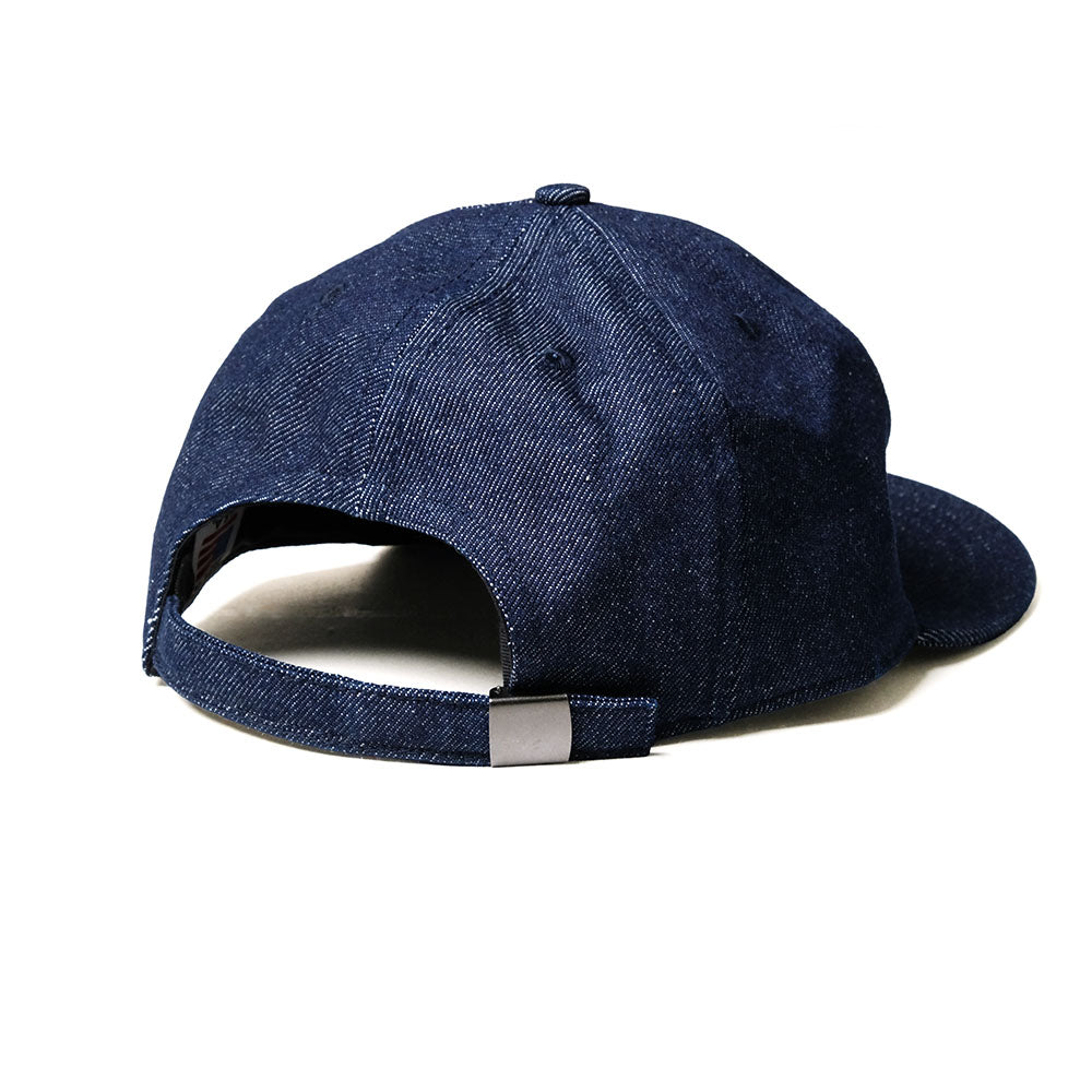 Cooperstown Ball Cap - HINOYA EXCLUSIVE - 1940's Cap - 12oz Denim - HY - CO-HYSP25