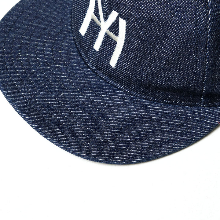 Cooperstown Ball Cap - HINOYA EXCLUSIVE - 1940's Cap - 12oz Denim - HY - CO-HYSP25