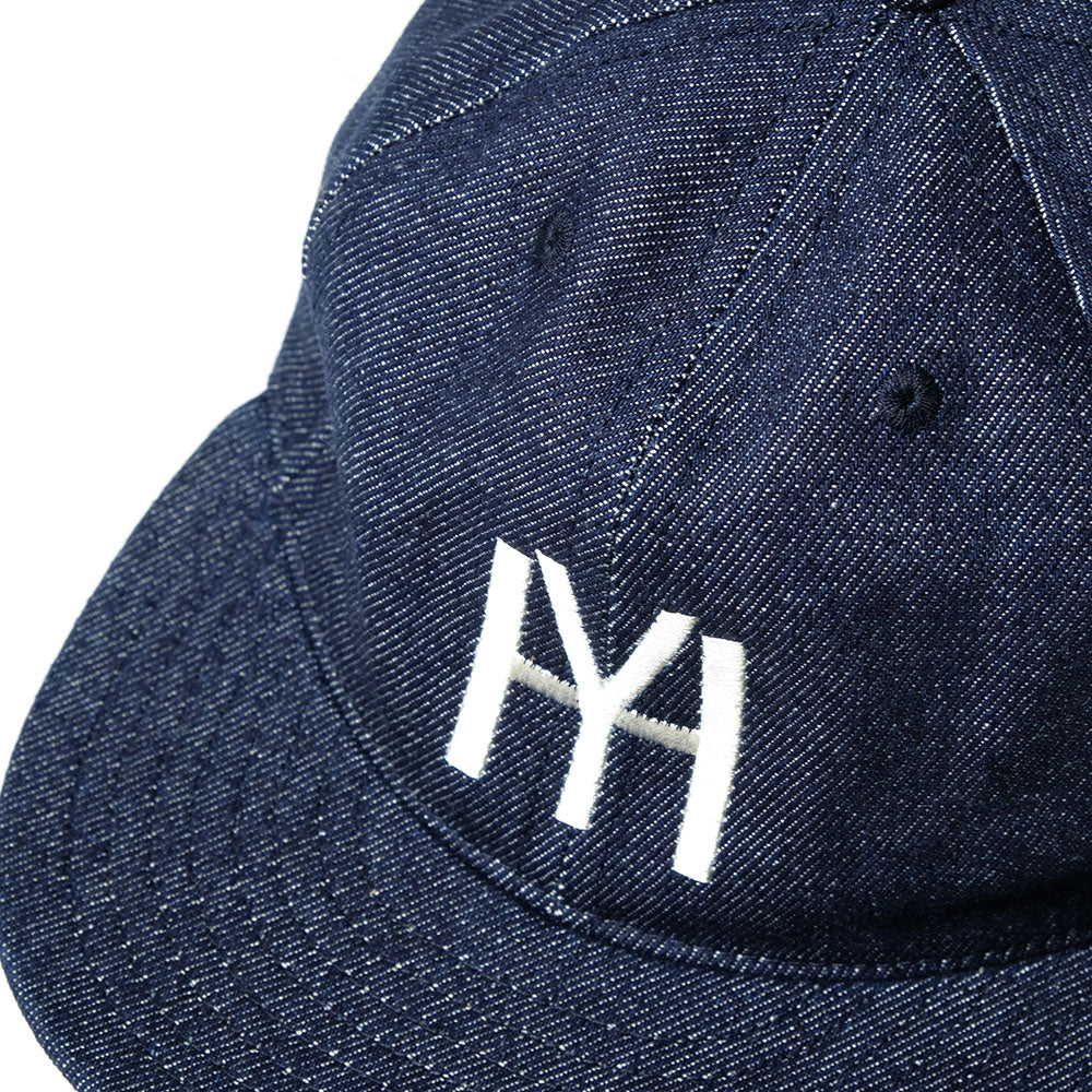 Cooperstown Ball Cap - HINOYA EXCLUSIVE - 1940's Cap - 12oz Denim - HY - CO-HYSP25