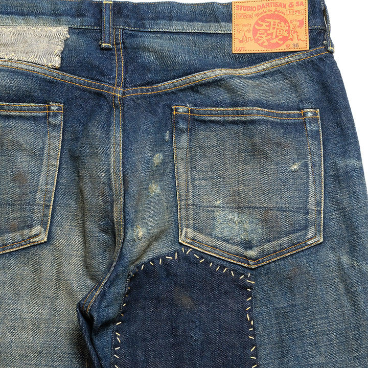 STUDIO D’ARTISAN & SA. - Craftsman jeans - D1895S