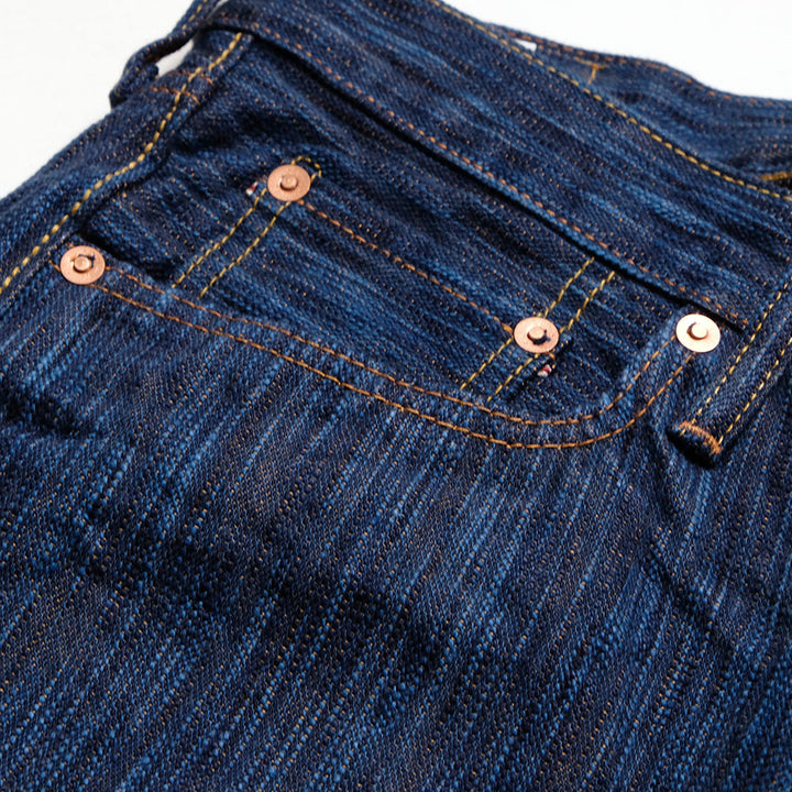 STUDIO D’ARTISAN - 15oz Awa Sho-ai Kakishibu Jeans - Regular Straight - D1905