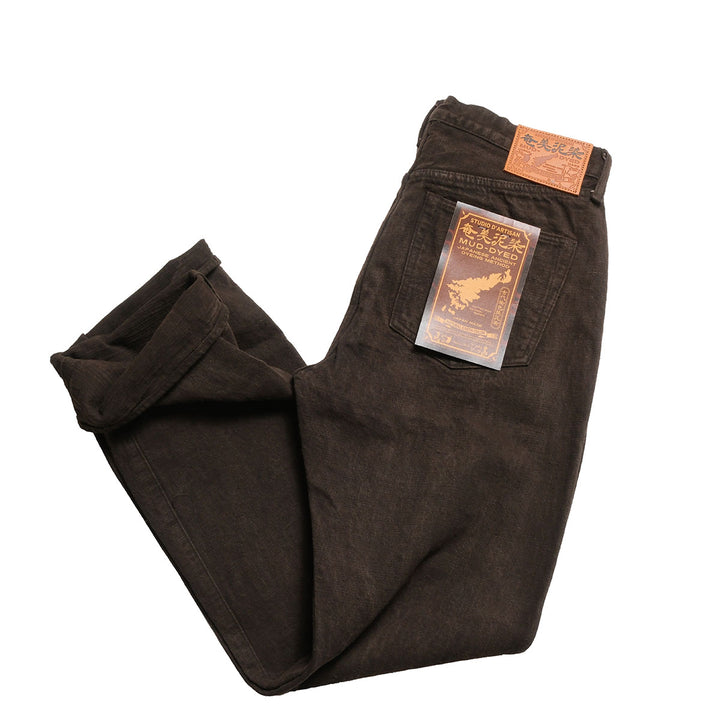 STUDIO D’ARTISAN - 奄美大島泥染(Amami-Dorozome) GL3 JEANS - D1913